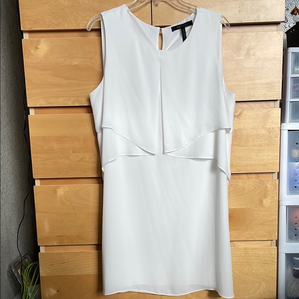 BCBG MaxAzria White Mini Dress